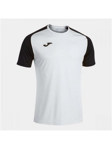Joma Academy IV Short Sleeve T-Shirt White Black
