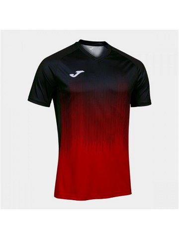 Joma Tiger IV Short Sleeve T-Shirt Red Black