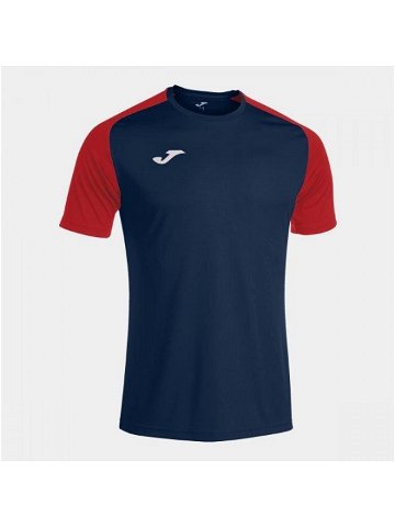 Joma Academy IV Short Sleeve T-Shirt Navy Red