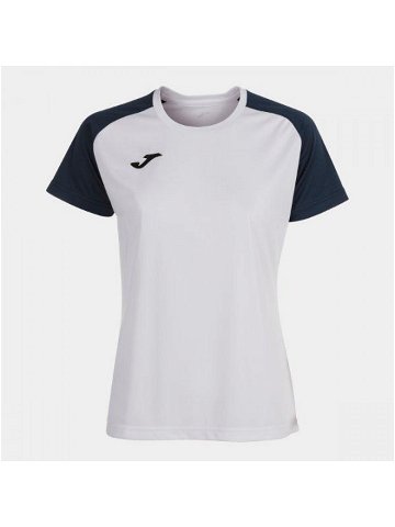 Joma Academy IV Short Sleeve T-Shirt White Navy