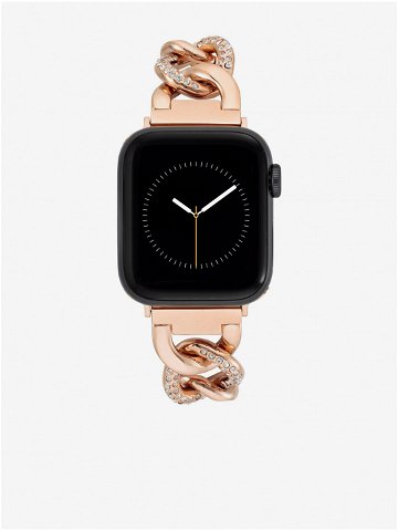 Řemínek pro Apple Watch 38 40 41mm v růžovozlaté barvě Anne Klein