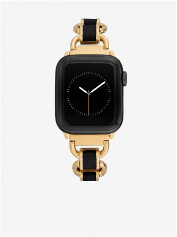 Dámský řemínek pro Apple Watch 42 44 45 ultra 49mm ve zlaté barvě Anne Klein