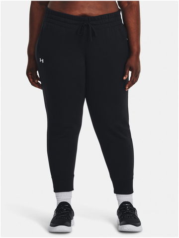 Černé tepláky Under Armour UA Rival Fleece Joggers amp