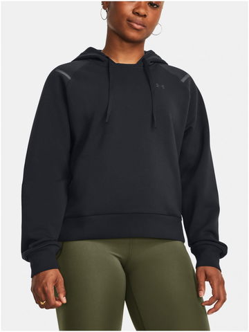 Černá sportovní mikina Under Armour Unstoppable Flc Hoodie