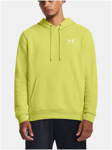 Žlutá mikina Under Armour UA Essential Fleece Hoodie