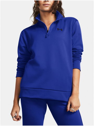 Modrá sportovní mikina Under Armour Armour Fleece QZ