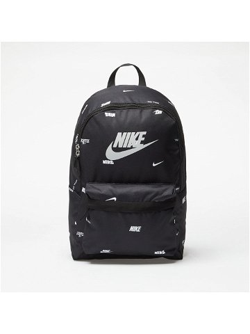 Nike Heritage Backpack Black White Light Smoke Grey