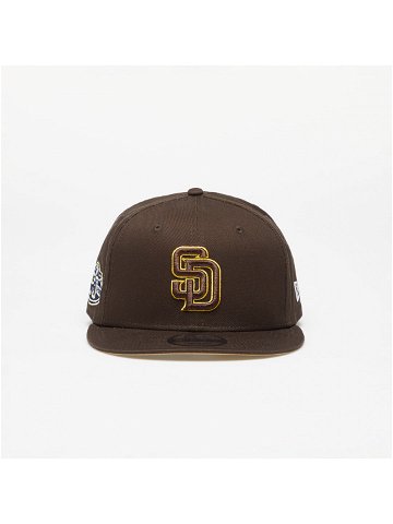 New Era San Diego Padres Side Patch 9FIFTY Snapback Cap Nfl Brown Suede Bronze