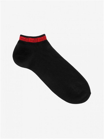 HUGO Ponožky 2 páry Černá