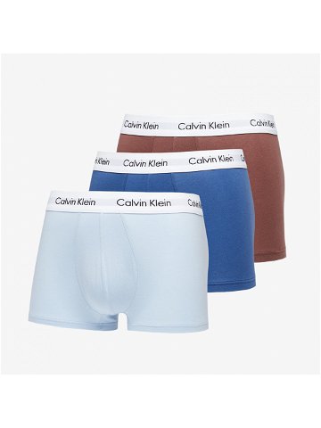 Calvin Klein Cotton Stretch Classic Fit Low Rise Trunk 3-Pack Multicolor