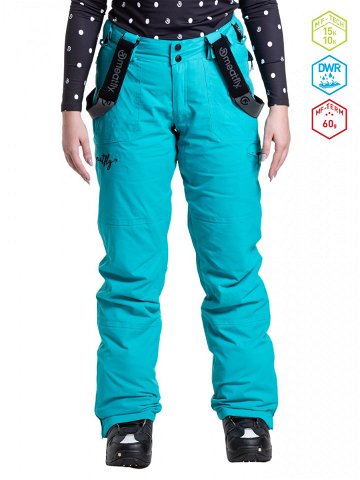 Meatfly dámské SNB & SKI kalhoty Foxy Turquoise Modrá Velikost XL