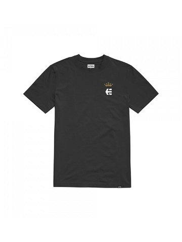 Etnies pánské tričko Ag Black Černá Velikost M