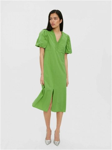 Vero Moda Thilde Šaty Zelená