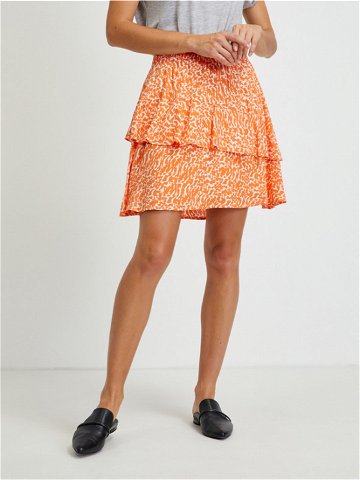 Vero Moda Sukně Oranžová