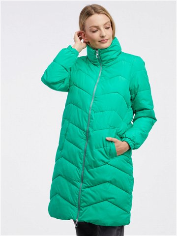 Vero Moda Kabát Zelená