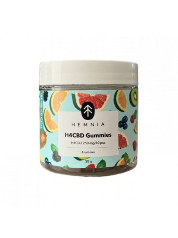 H4CBD Gummies Hemnia 250 mg H4CBD 10 ks Fruit Mix