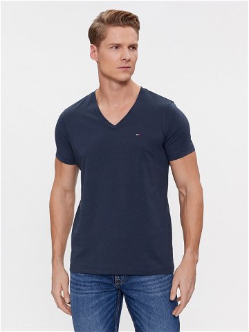 Tommy Jeans T-Shirt DM0DM04410 Tmavomodrá Regular Fit