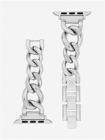 Řemínek pro hodinky Apple Watch ve stříbrné barvě Anne Klein