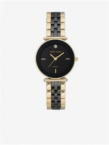 Černé dámské hodinky Anne Klein