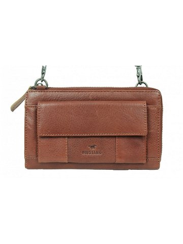 Dámská kožená peněženka – kabelka 245 112701 hnědá
