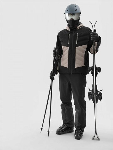 Pánská lyžařská bunda 4FPro membrána Dermizax 20000 – černá