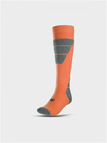 Pánské lyžařské ponožky – oranžové
