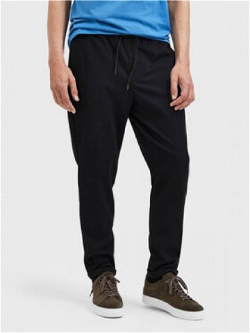 Selected Homme Kalhoty z materiálu Selby 16085172 Černá Slim Tapered Fit