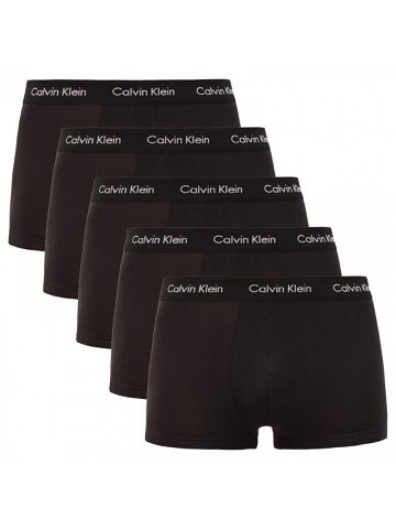 5PACK pánské boxerky Calvin Klein černé NB2734A-XWB S