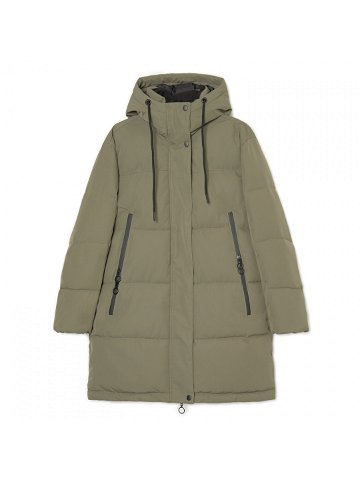 Cropp – Kabát s kapucí – Khaki