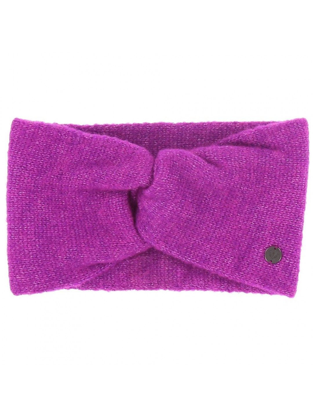 Fraas Dámská široká pletená čelenka 647005 – fialová
