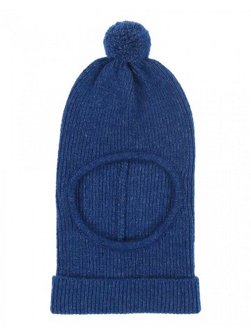 Fraas Dámská pletená šálová čepice kukla 647017 – modrá