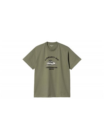 Carhartt WIP S S Underground Sound T-Shirt Dollar Green