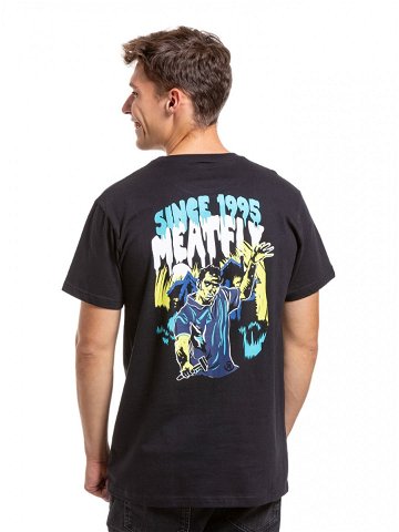 Meatfly pánské tričko Zombie Black Černá Velikost XXL 100 bavlna
