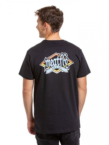 Meatfly pánské tričko Rockit Black Černá Velikost XXL