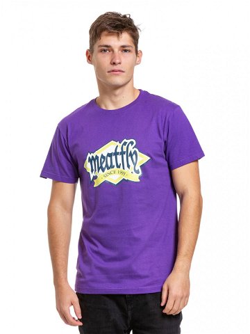 Meatfly pánské tričko Rockit Violet Fialová Velikost XXL