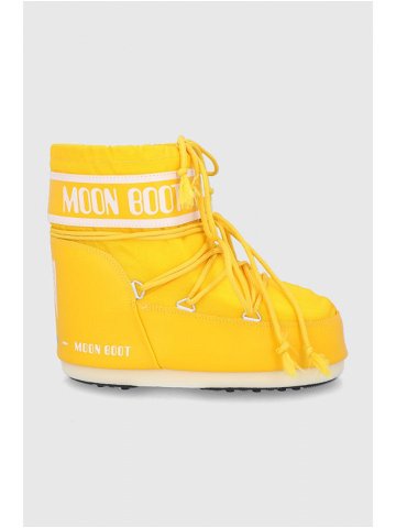 Sněhule Moon Boot žlutá barva