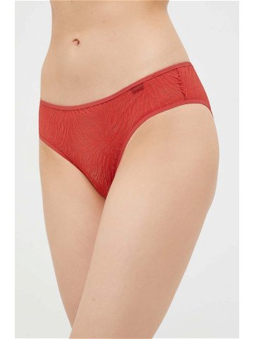 Kalhotky Calvin Klein Underwear červená barva 000QF6879E