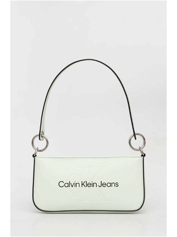 Kabelka Calvin Klein Jeans zelená barva K60K610679