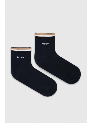Ponožky BOSS 2-pack pánské 50491195