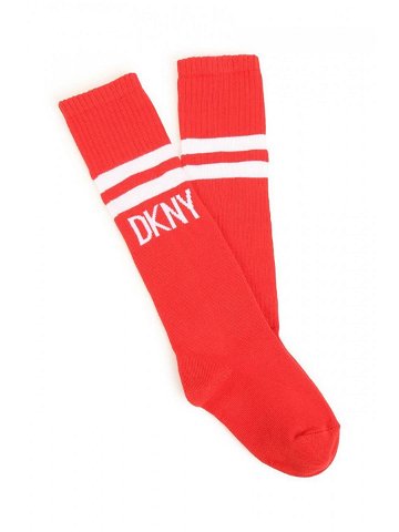 Dětské ponožky Dkny červená barva