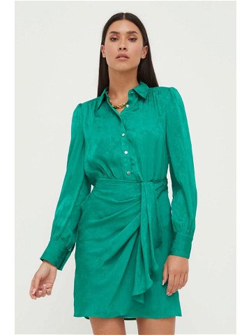 Šaty Morgan zelená barva mini