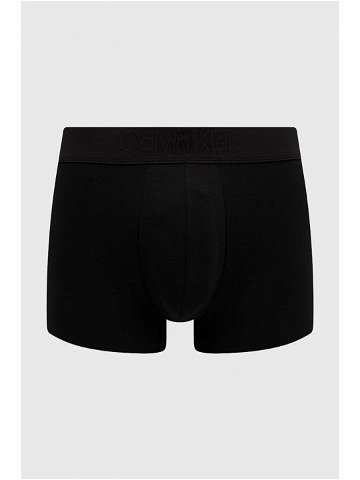 Boxerky Calvin Klein Underwear pánské černá barva