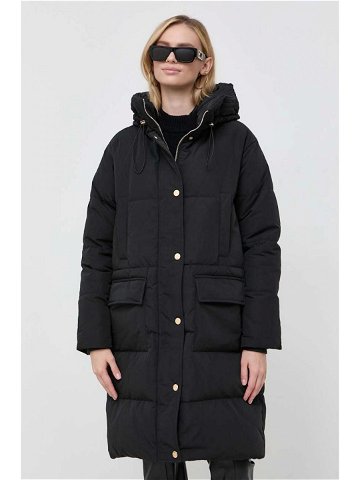 Péřová bunda Silvian Heach dámská černá barva zimní