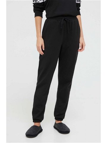 Pyžamové kalhoty Dkny dámské černá barva