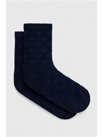 Ponožky Emporio Armani tmavomodrá barva