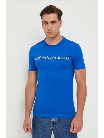 Bavlněné tričko Calvin Klein Jeans s potiskem J30J322344