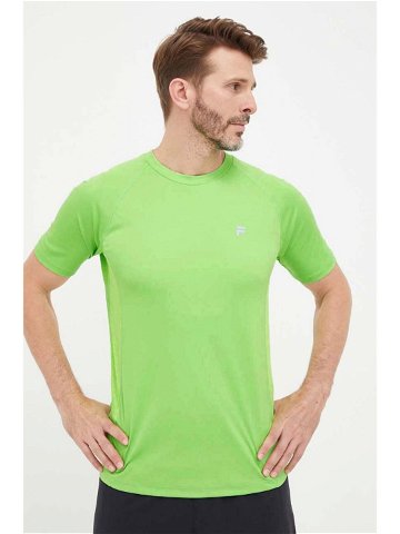 Běžecké tričko Fila Ridgecrest zelená barva