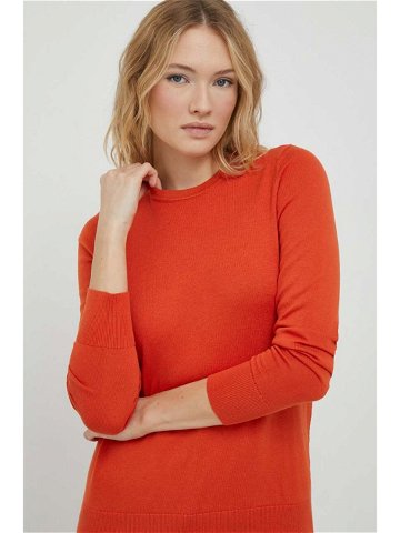 Svetr Lauren Ralph Lauren dámský oranžová barva lehký