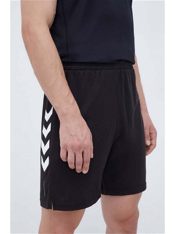 Tréninkové šortky Hummel Topaz černá barva