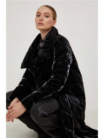 Kabát Answear Lab dámský černá barva zimní